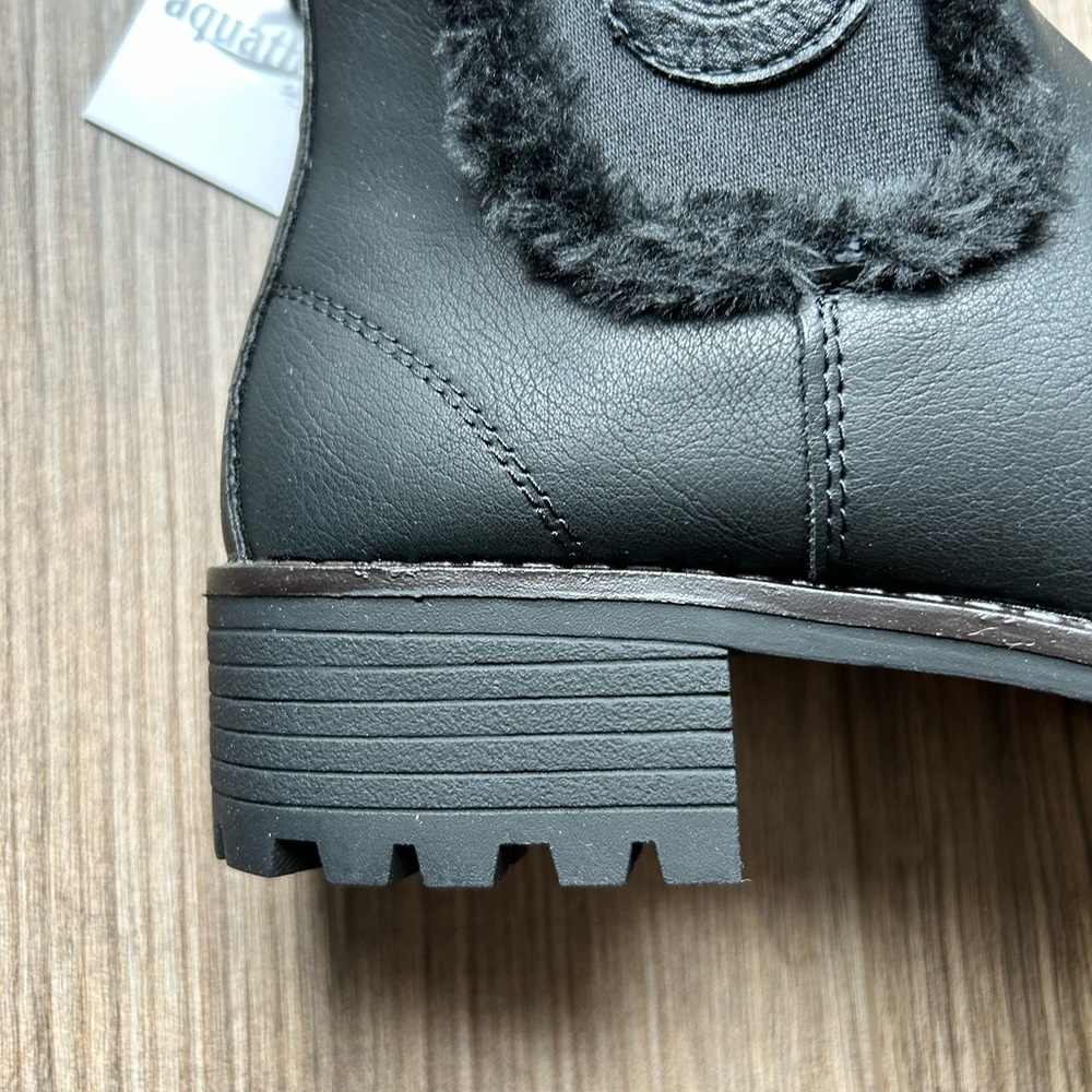 New! Aquatherm Meena Black Ankle Winter Boots | 10 - Picture 5 of 14